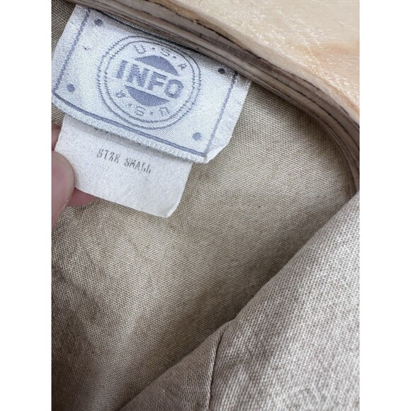 Vintage Southwestern Beaded Blazer Jacket Women S/M‎ Fringe Rhinestones Cowgirl - Picture 6 of 15